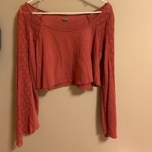 UO | Ecote Butterfly Sleeve Top